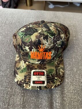 OTTO MAMITAS Camouflage Trucker Hat, NEW
